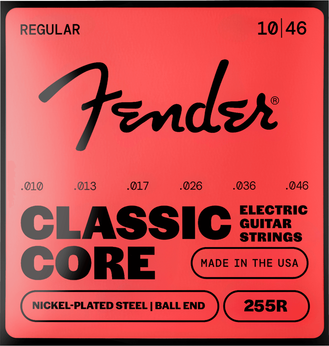 Classic Core 255 Nickel-Plated Steel Guitar Strings