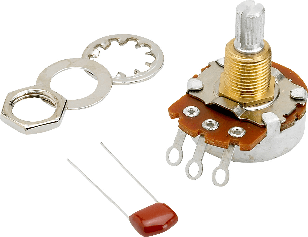 500K Split Shaft Potentiometer (Volume or Tone)