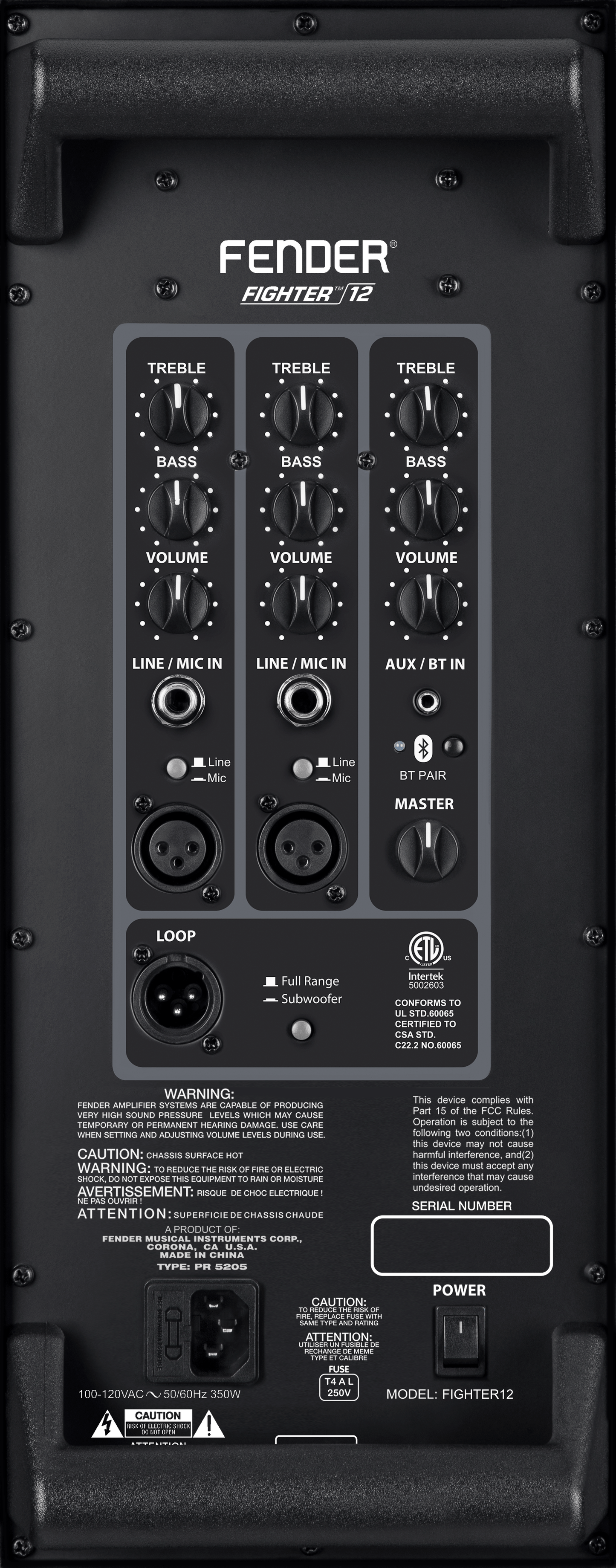 Fighter 12" 2-Way Powered Speaker