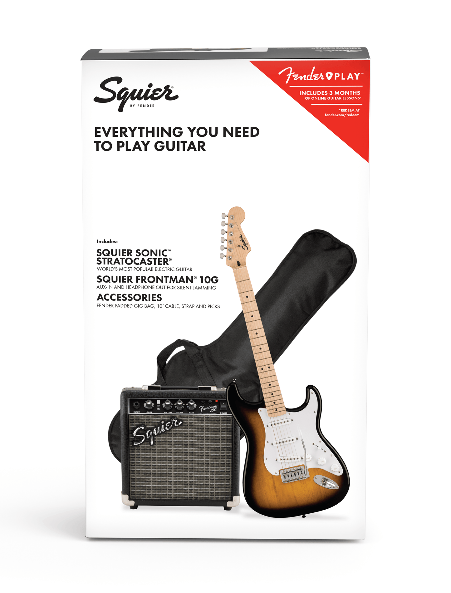 Squier Sonic® Stratocaster® Pack