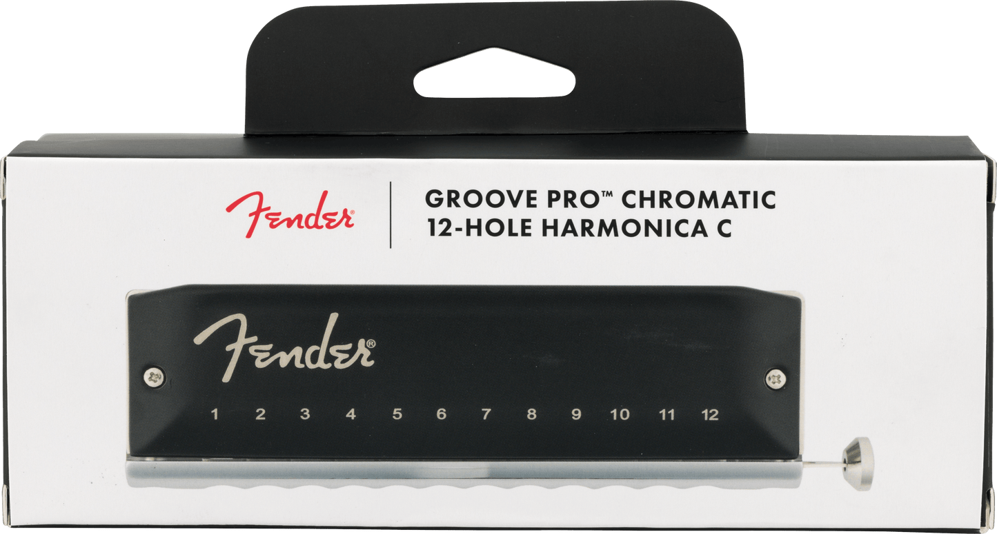 Groove Pro™ Chromatic 12-Hole Harmonica, Key of C