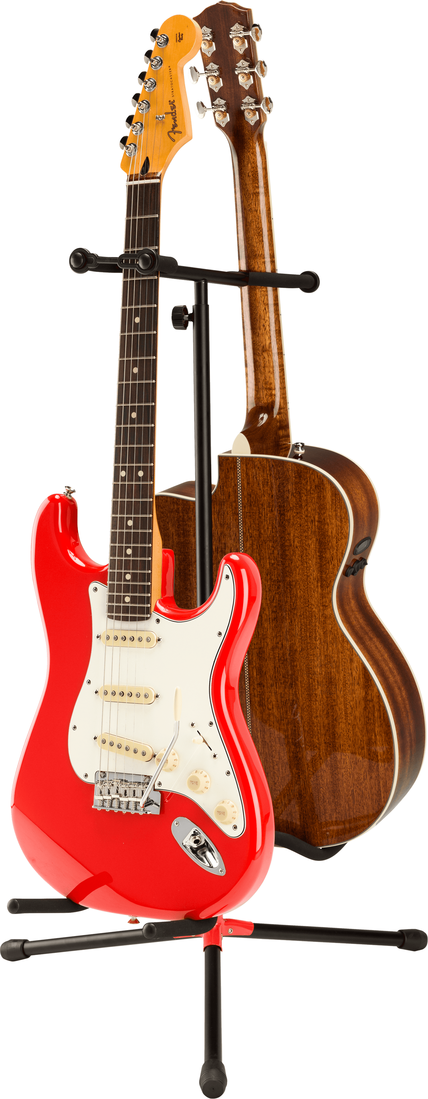 Adjustable Double Cradle Guitar Stand