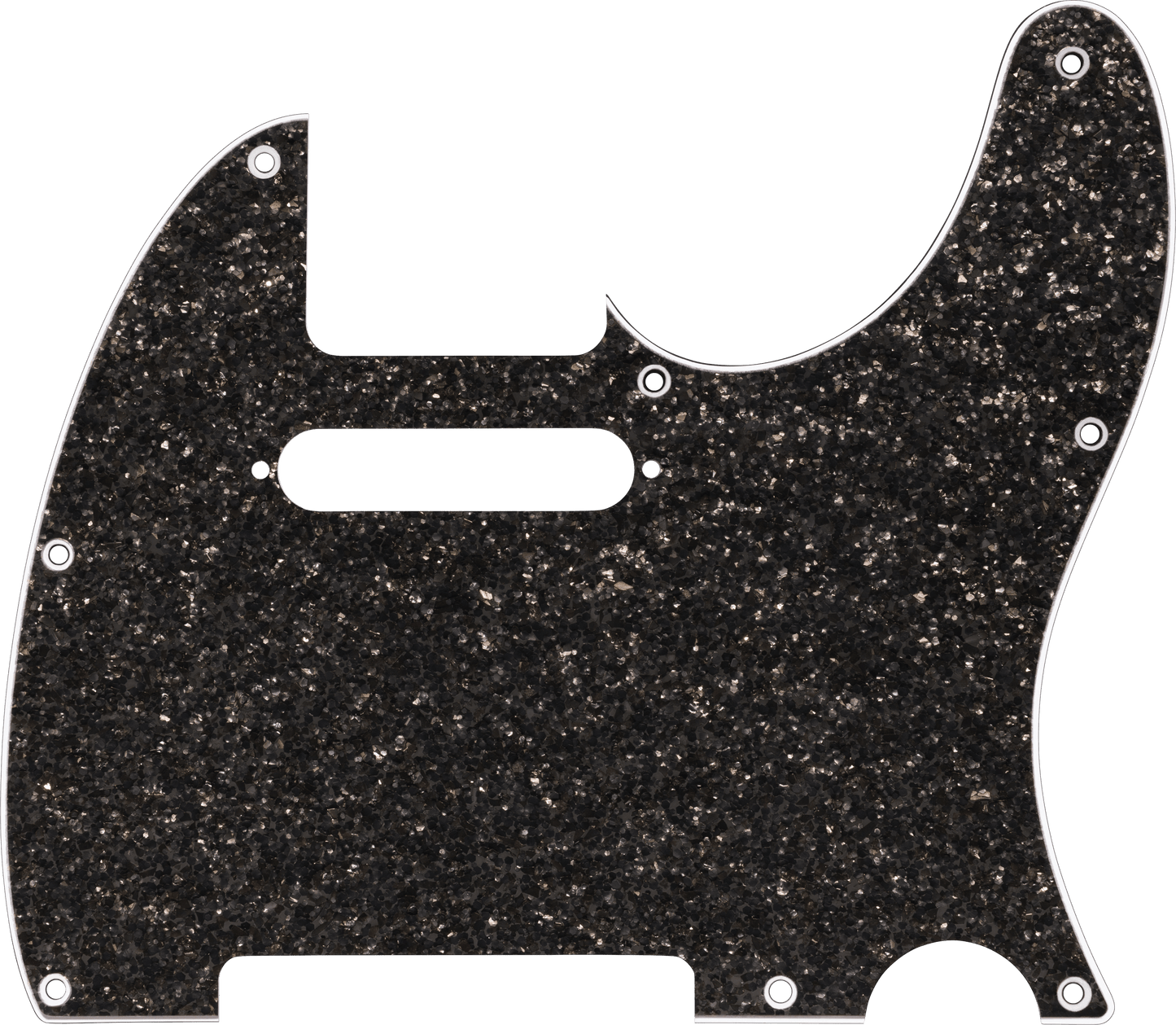 Hybrid Glass/Glitter Telecaster® S/S Pickguards