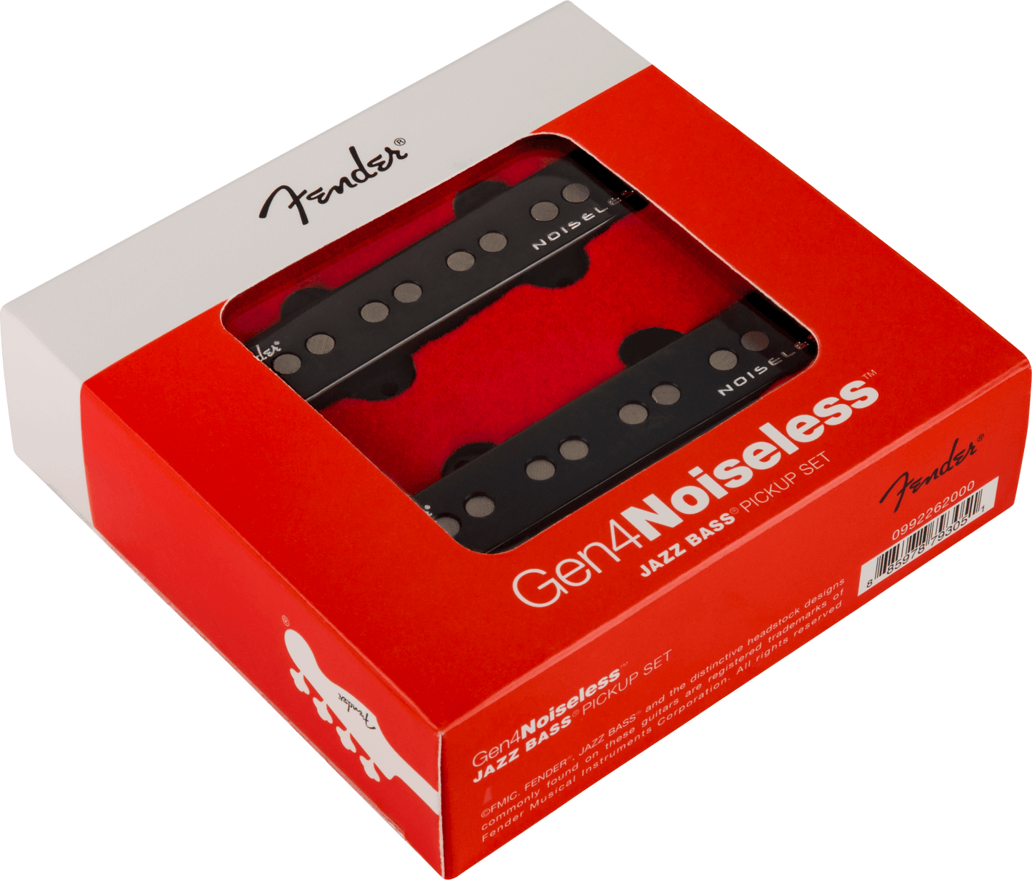 Gen 4 Noiseless™ Jazz Bass® Pickup Set