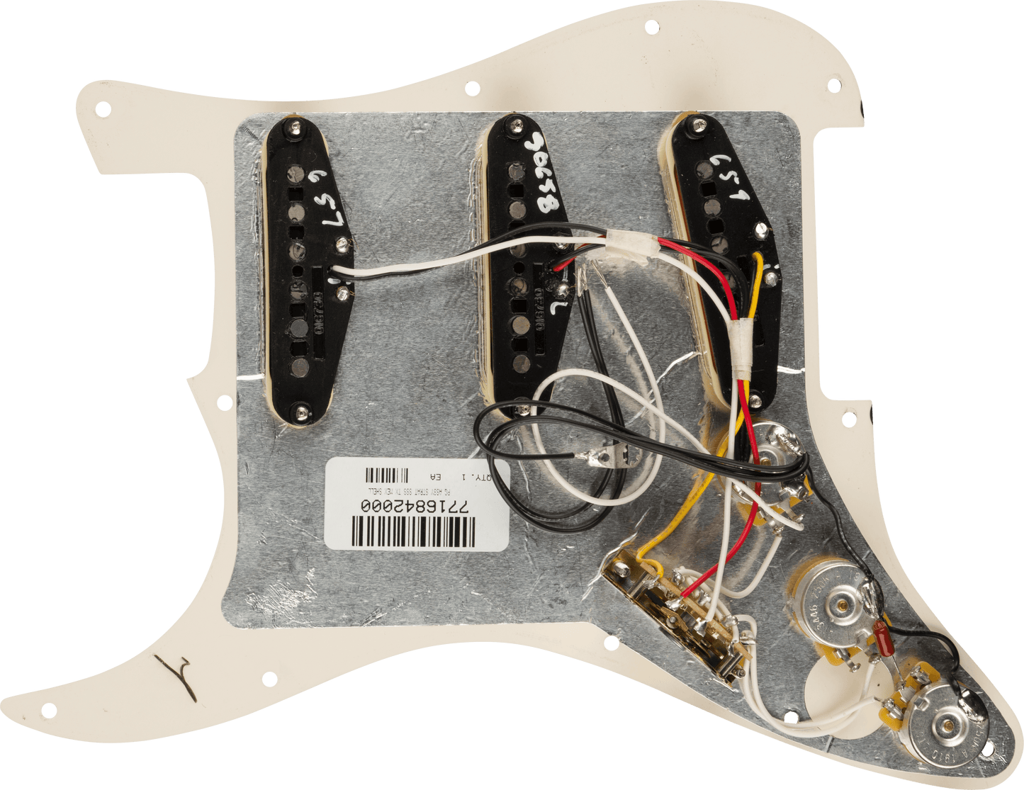Pre-Wired Strat® Pickguard, Tex-Mex SSS