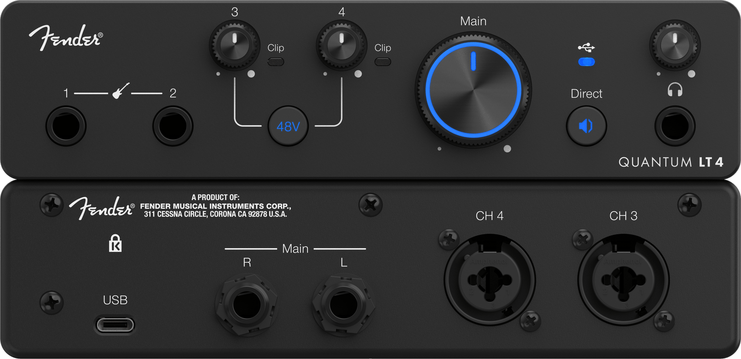Quantum LT 4 USB-C Audio Interface
