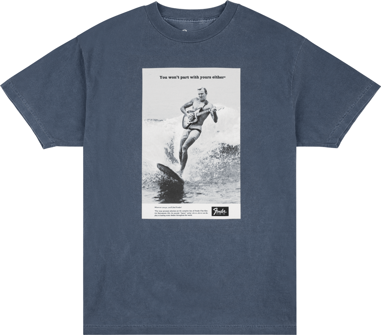 Vintage Ad, Surfer T-Shirt, Ocean